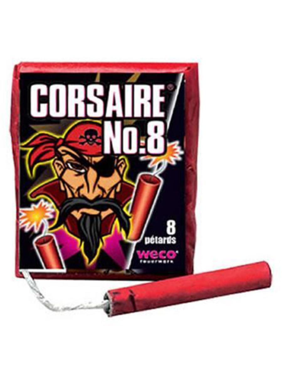 Boite de 1200 pétards corsaire N°8