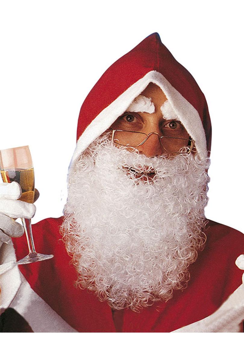 Barbe Moustaches sourcils Père Noël