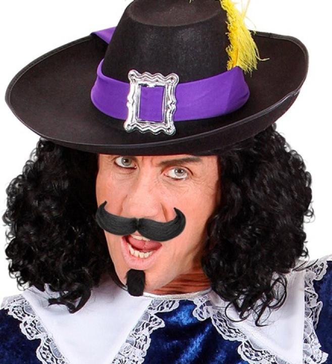 Paire de moustaches modulable 15cm