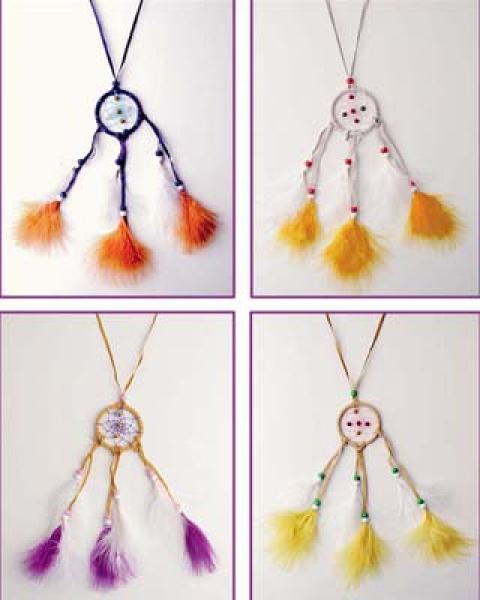 Collier indien attrape-rêve