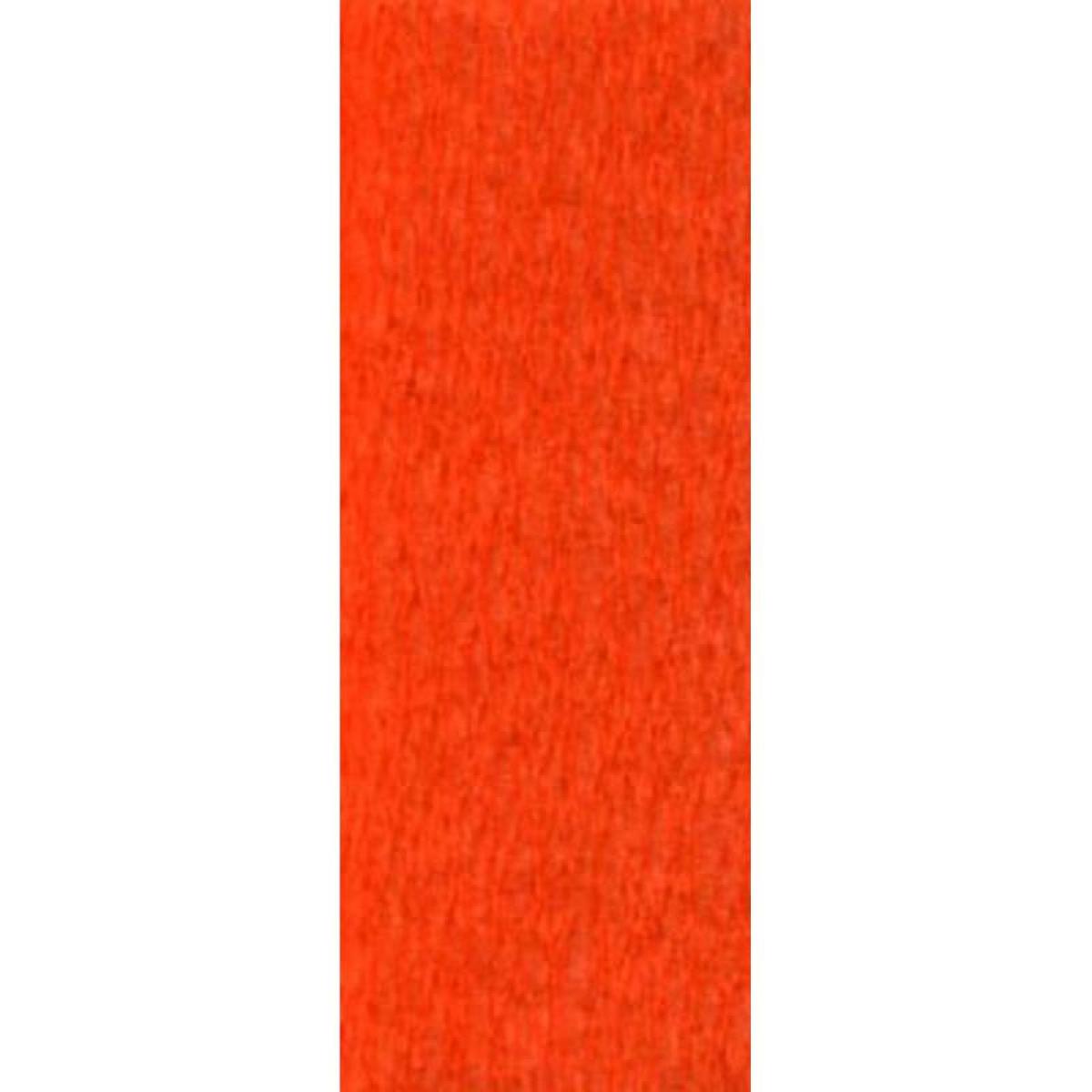 10 feuilles de papier crépon n°58 (orange) crêpé à 60%