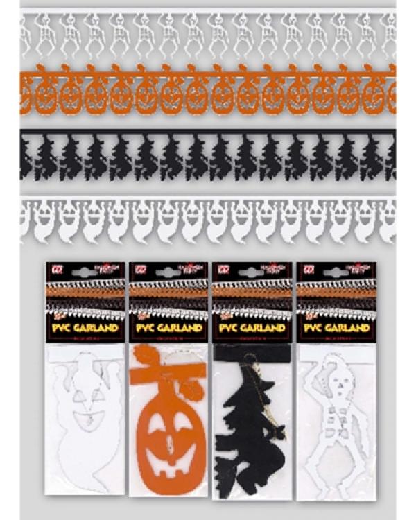 Guirlande plastique halloween 270 cm