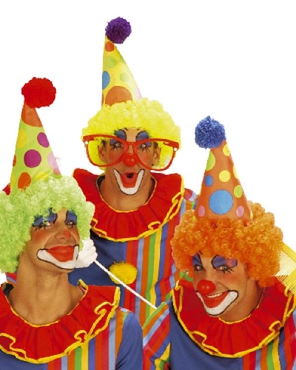 Chapeau clown avec pompom