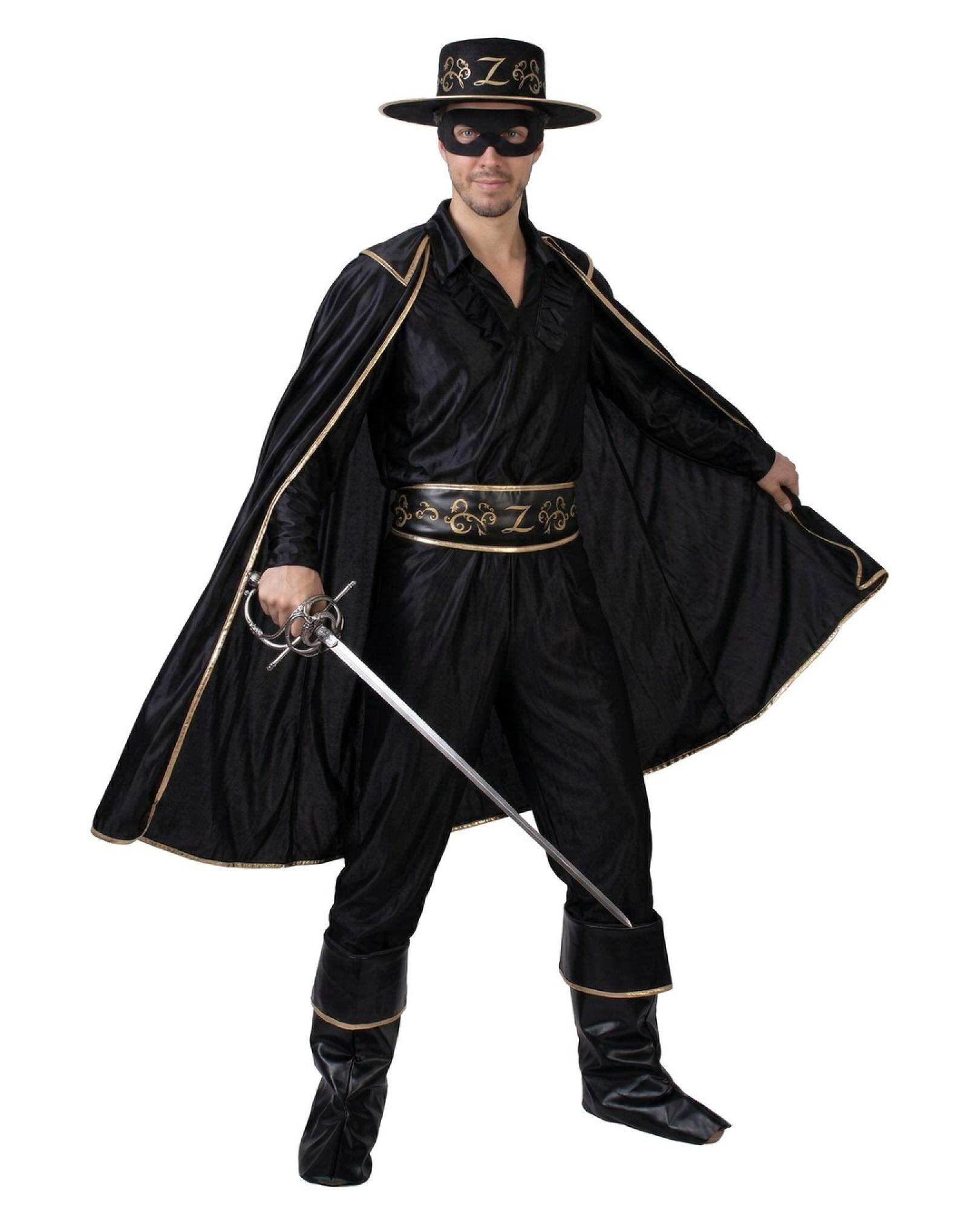 Déguisement complet de Zorro sous licence taille L/XL