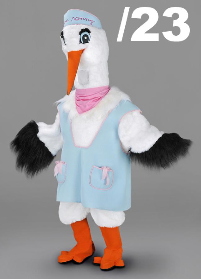 Mascottes : volatiles (24 au choix)