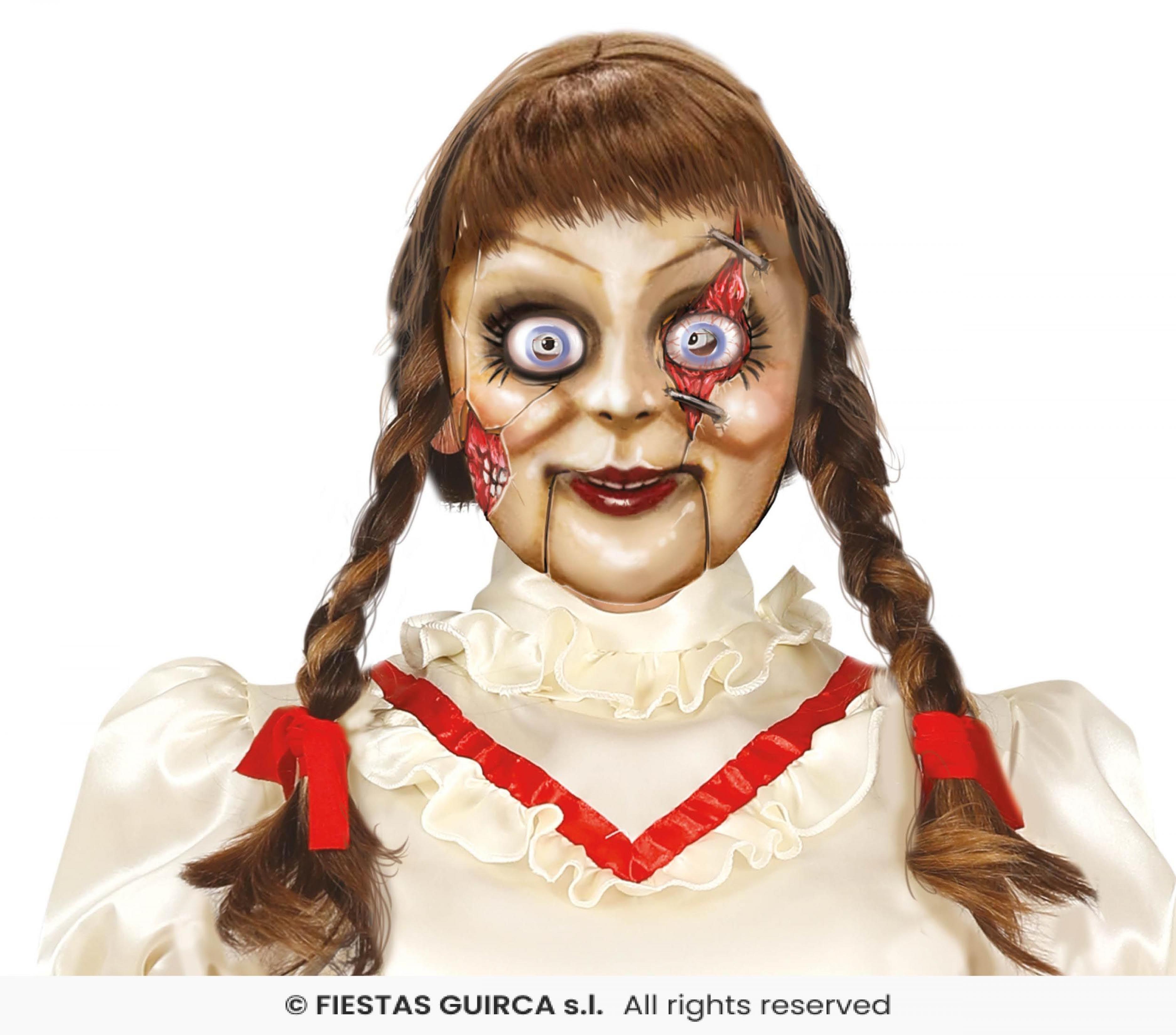 Masque de poupée tueuse