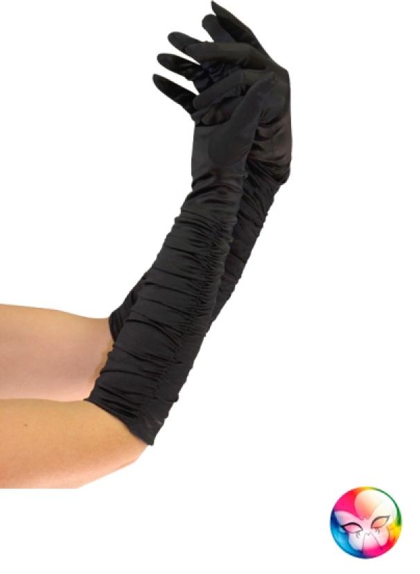 Gants plissés 3 coloris au choix