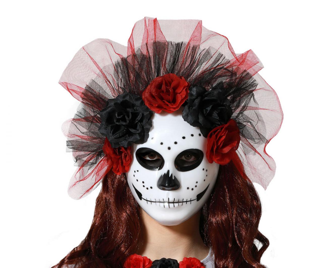 Masque PVC Jour des morts dia de los muertos