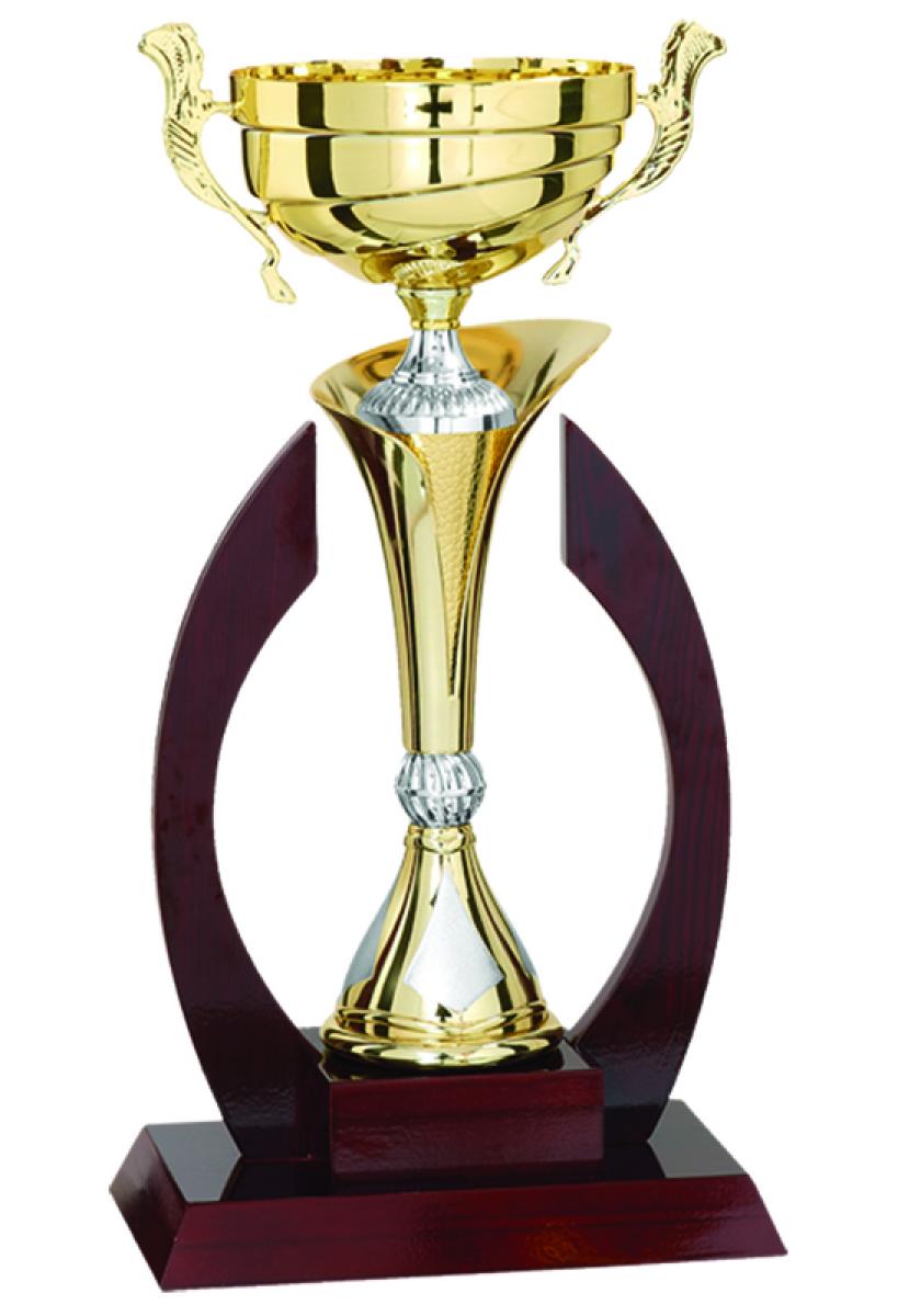 Trophée bois et métal 48cm - 5933