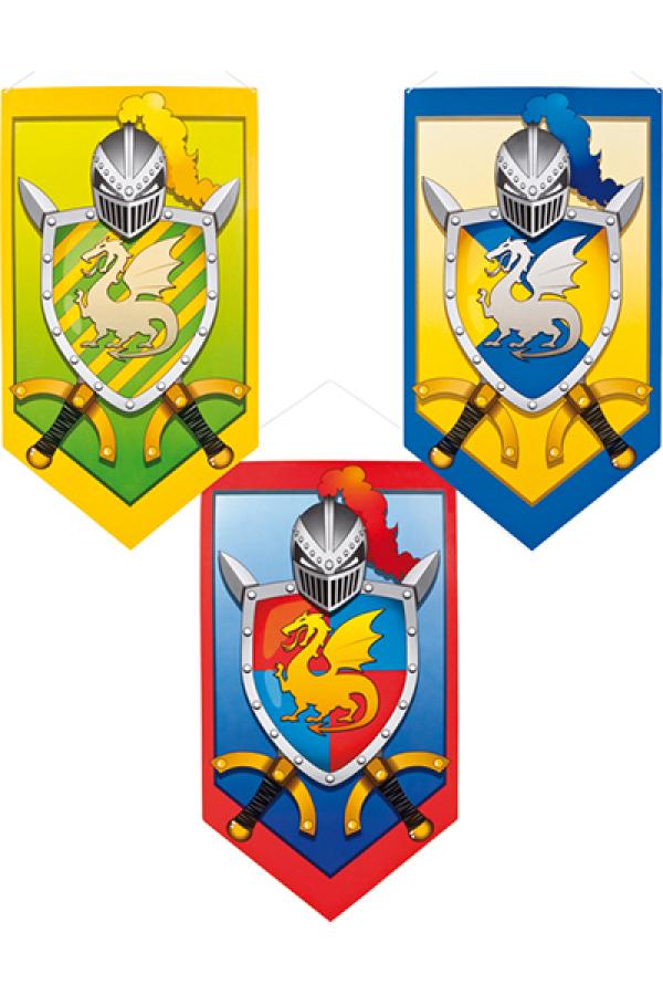 Décor carton chevalier 45 X 25 cm