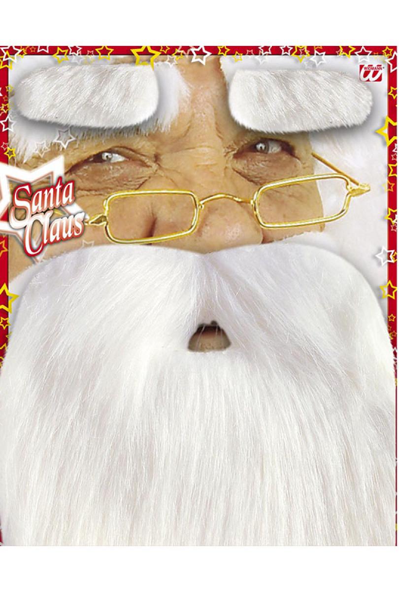 Barbe + sourcils père noël