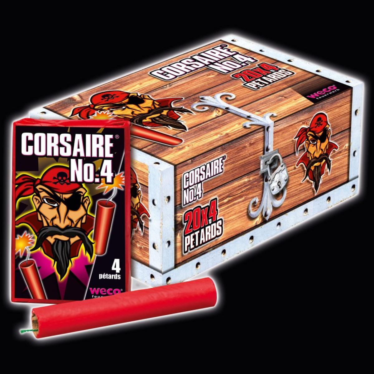 Boite de 80 pétards Corsaire n°4