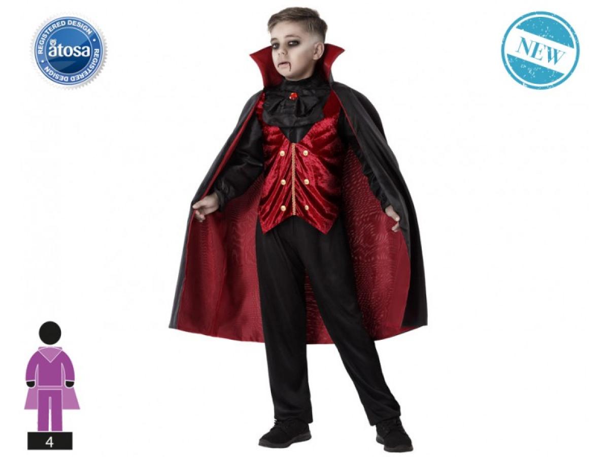 Vampire élégant taille 5/6 ans
