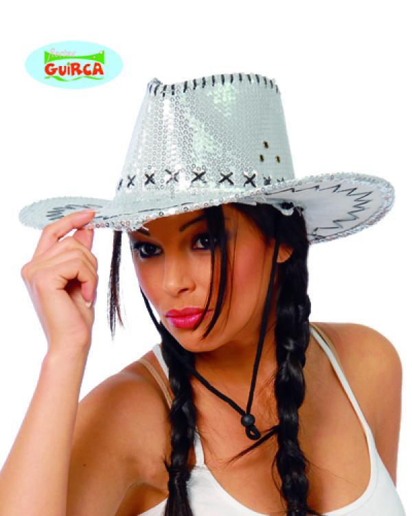 Chapeau vacher a paillettes
