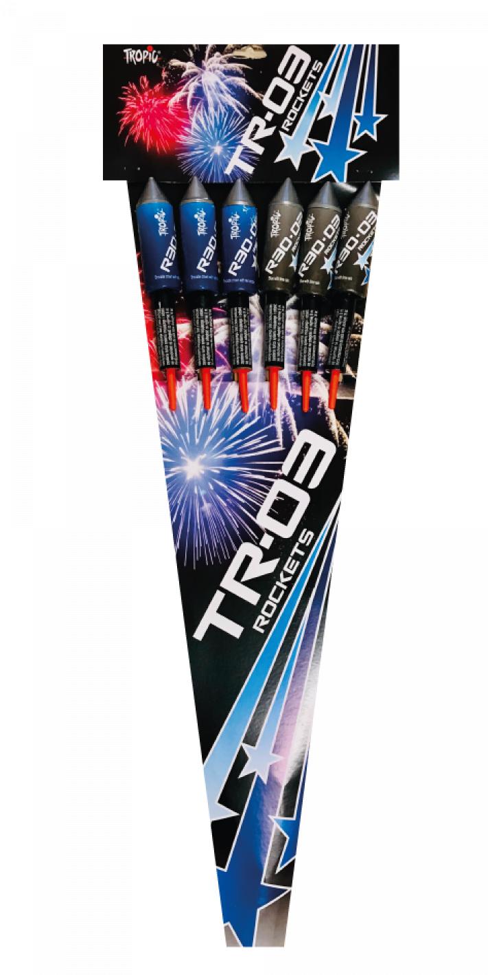 6 fusées Tropic TR-03