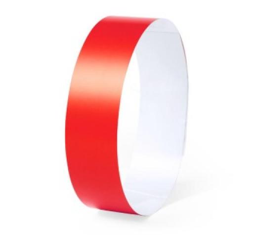 100 bracelets contrôle d'accès sécurité festival rouge
