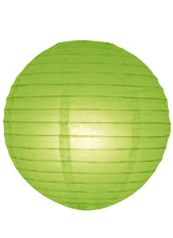 Boule chinoise vert anis 50 cm