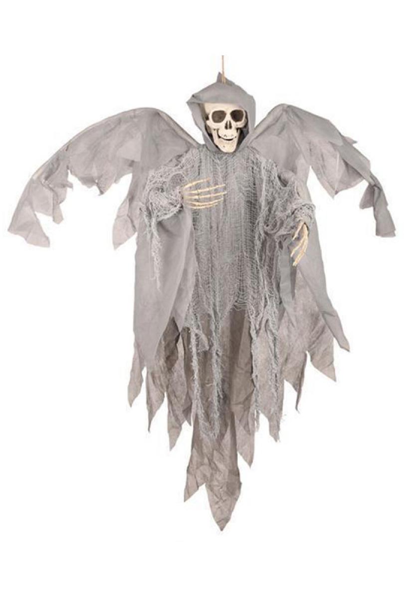 Déco squelette avec ailes 90 cm