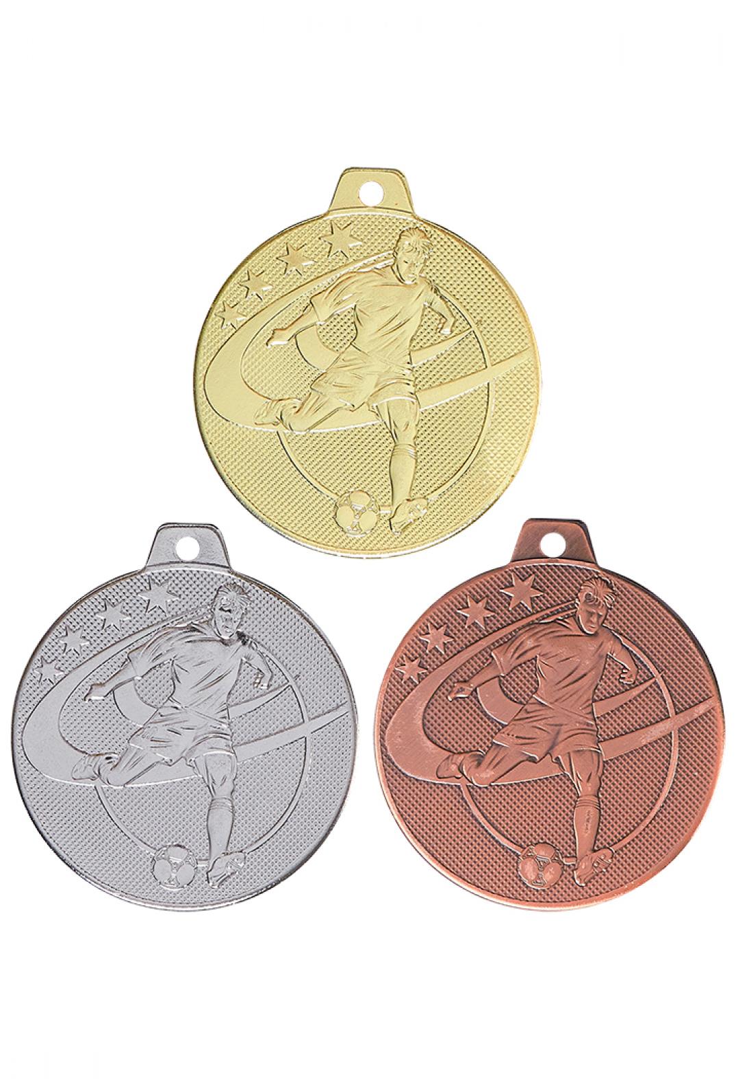 Lot 100 médailles frappées 32mm PROMO livrées foot ou course