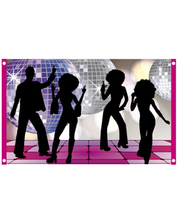 Pavillon disco tissu 150x90cm