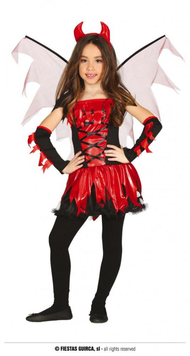 Diablesse rouge et noir 3/4 ans