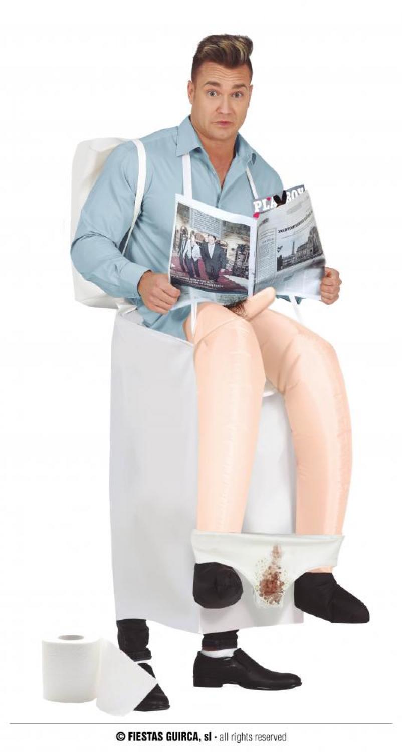 Porte-moi assis sur les toilettes taille M/L