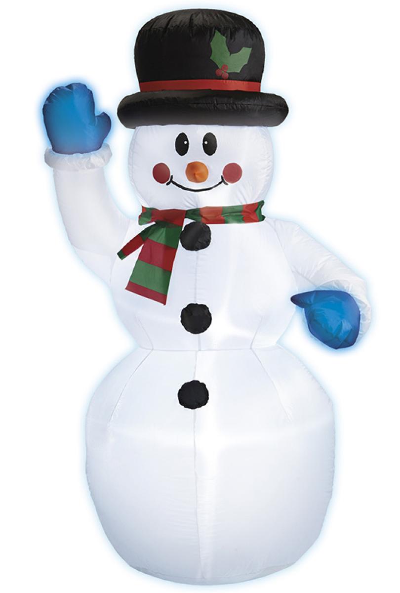 Bonhomme de Neige gonflable lumineux 150 cm