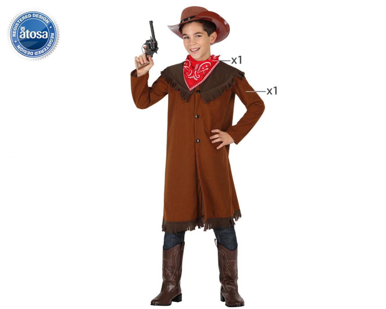 Veste longue cowboy taille 7/9 ans