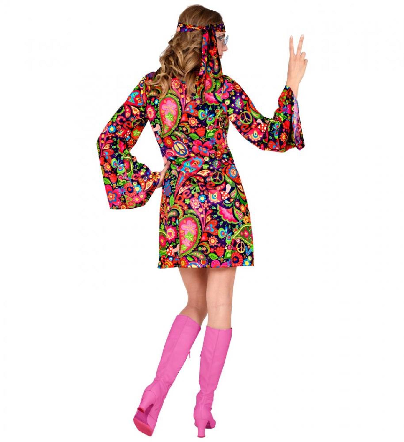 Robe hippie flower dream taille S