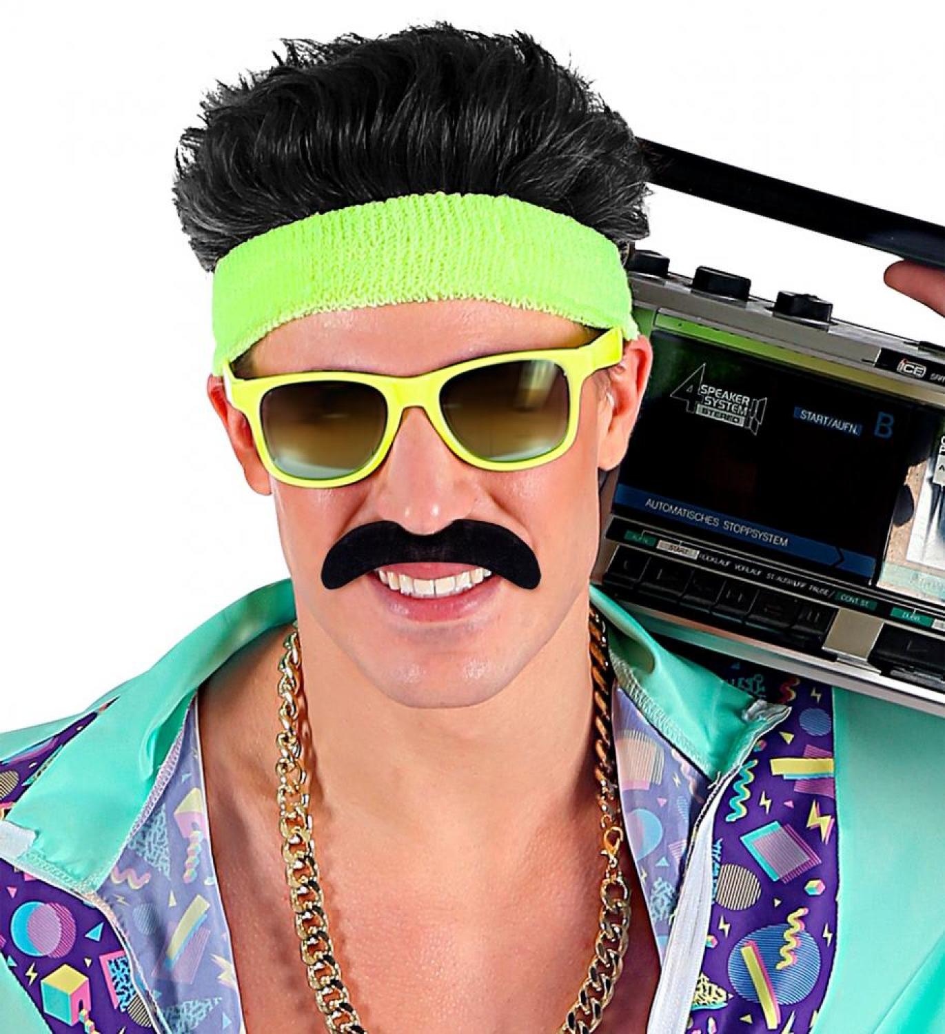 Moustaches adhésive Gentleman / années 70