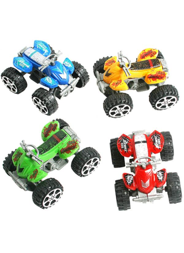 Quad 6cm roues libres (E7-8)
