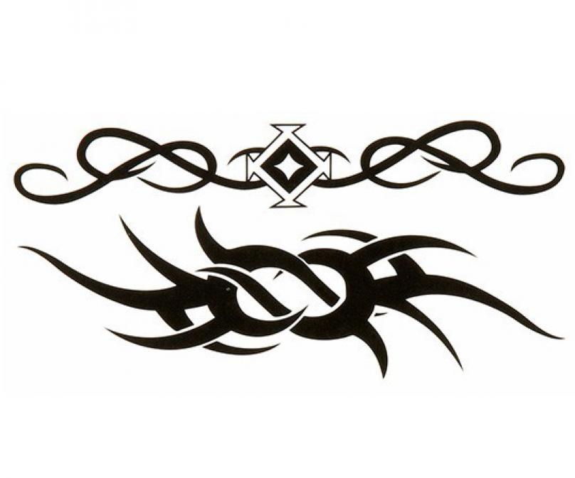 Tatouage temporaire tribal