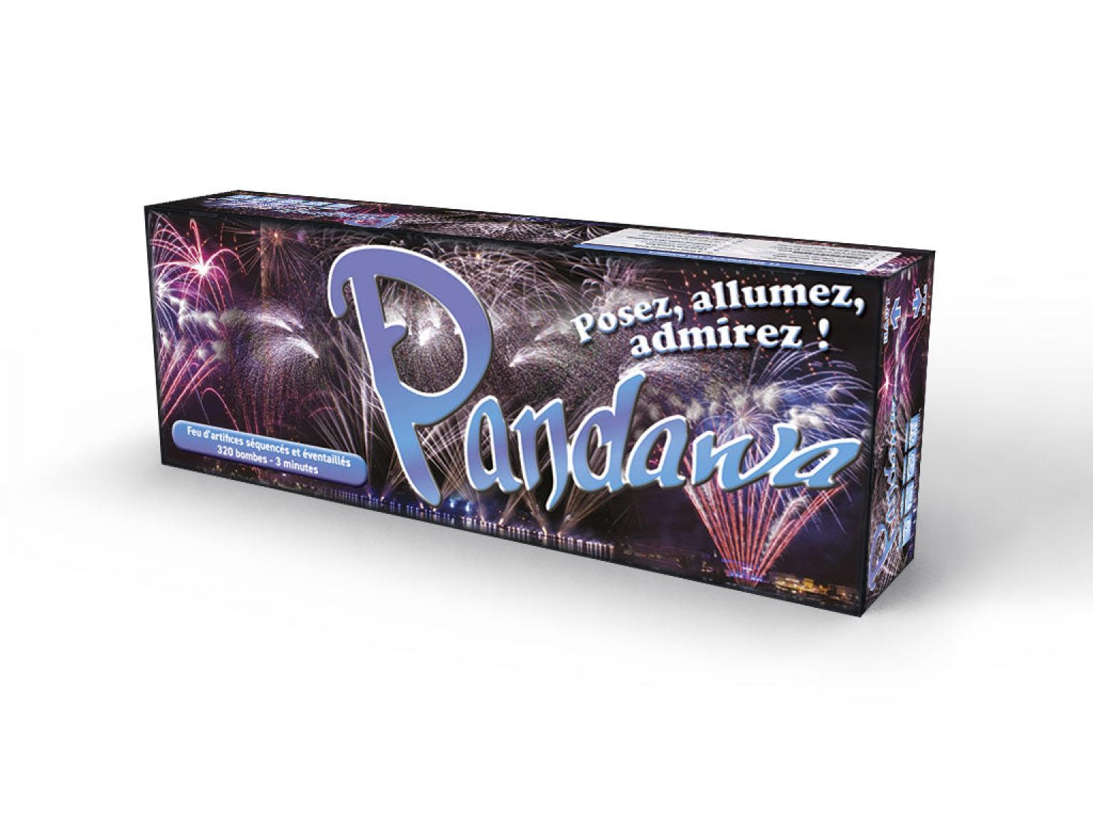 Feu automatique 320 départs / 3mn Pandawa A