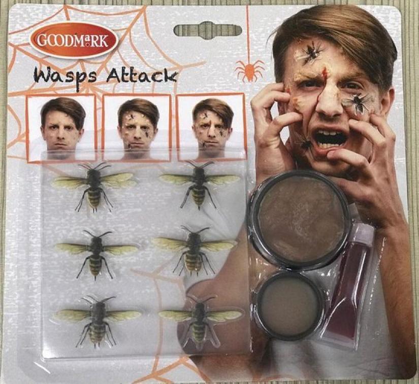 Kit maquillage attaque de guêpes