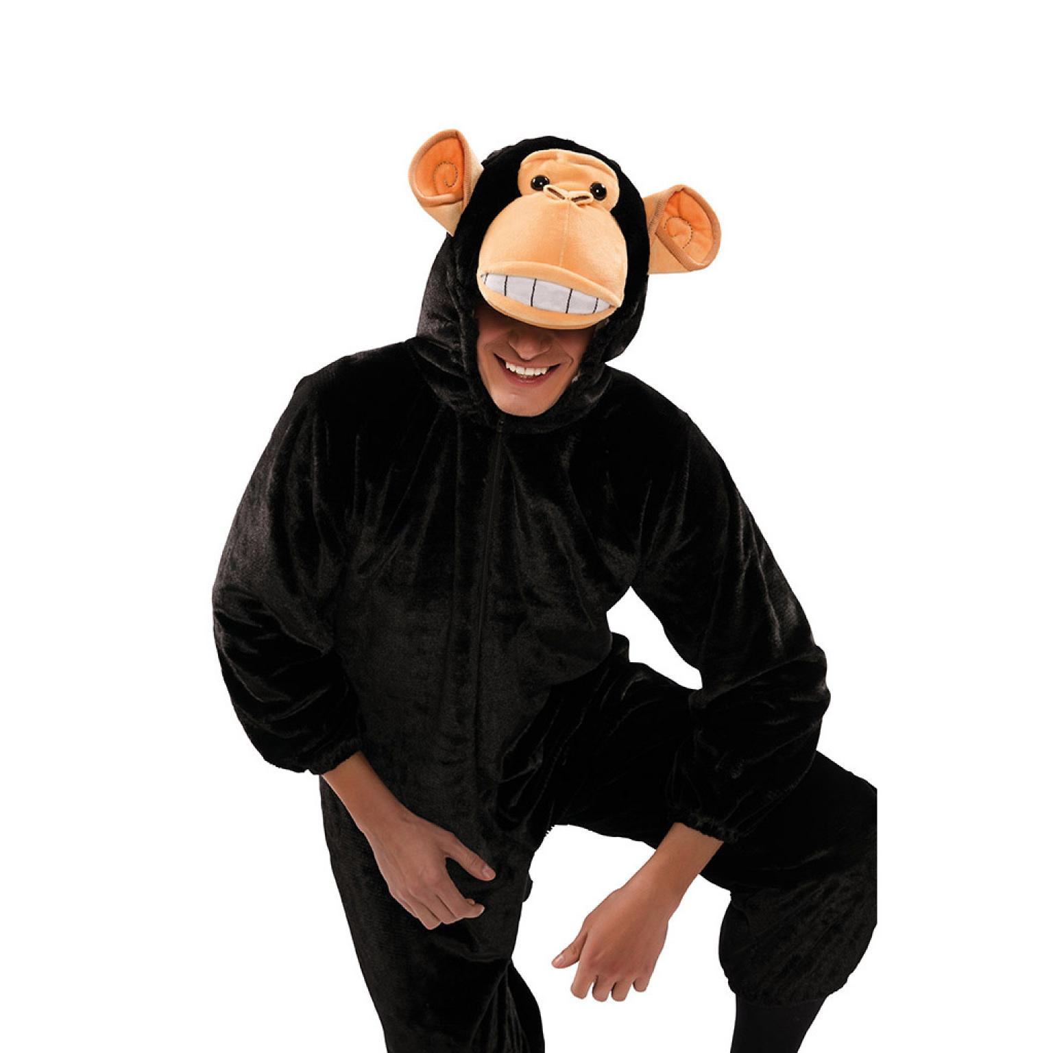 Singe noir chimpanzé adulte taille S