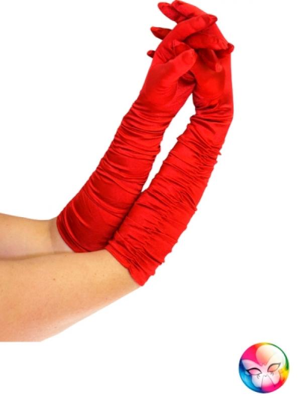 Gants plissés 3 coloris au choix