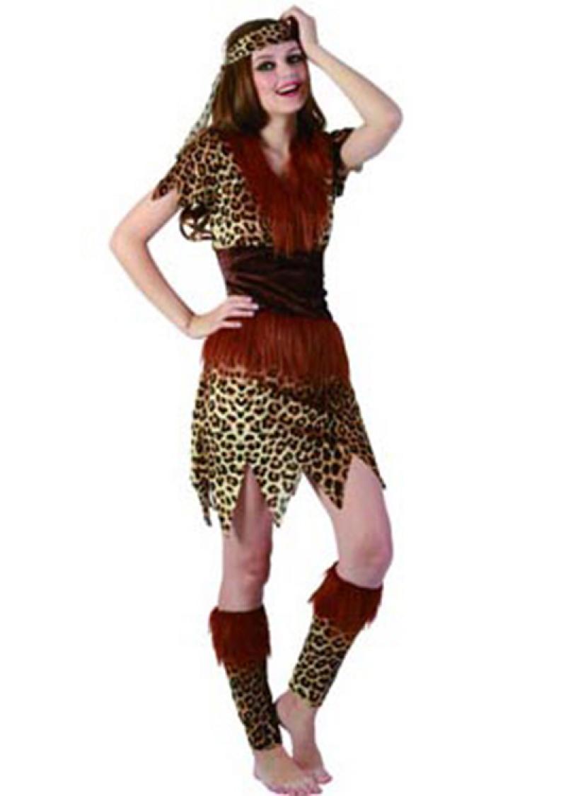 Femme des cavernes taille L