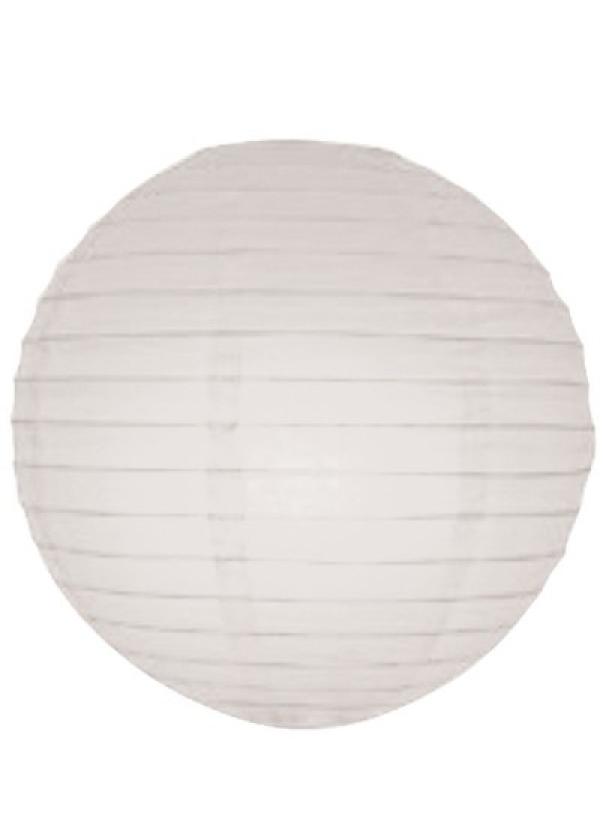 Boule chinoise blanche 50 cm