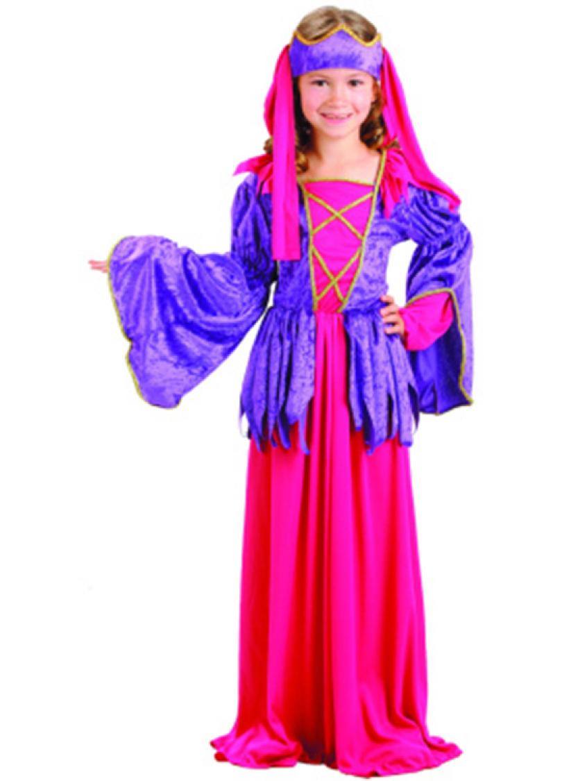 Princesse médiévale taille 8/10 ans