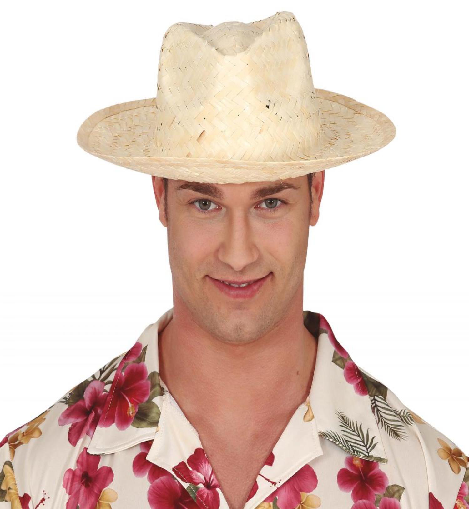 Chapeau bodega paille couleur naturelle