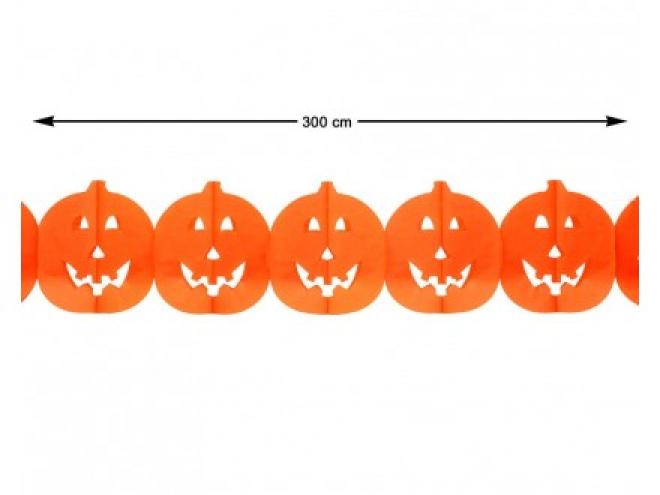 Guirlande citrouille 3m