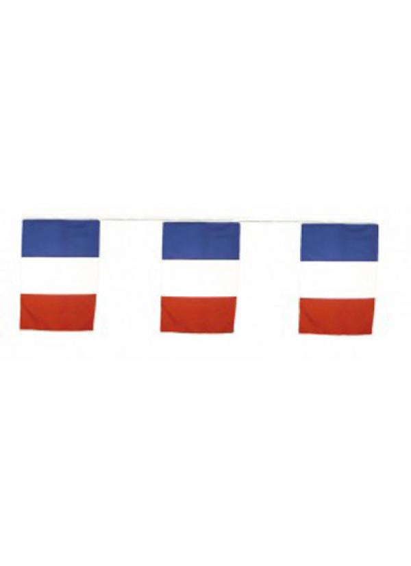 guirlande drapeaux France 10m