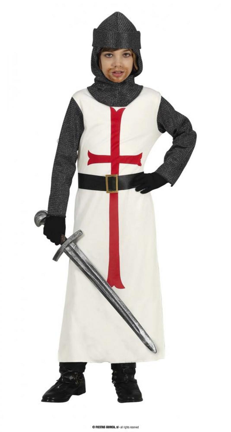 Chevalier templier taille 7/9 ans
