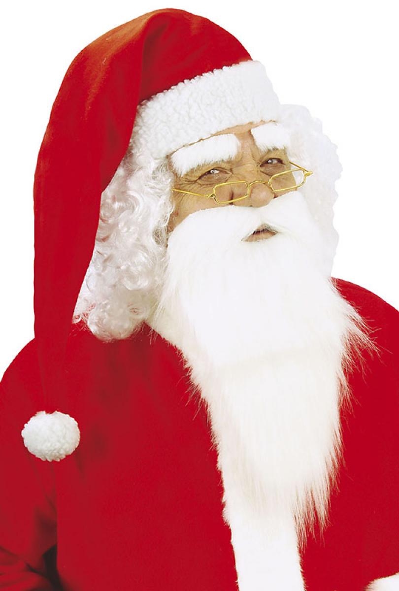 Barbe + sourcils père noël