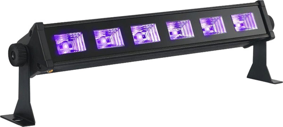 Barre lumière noire UV à LED 6X3W