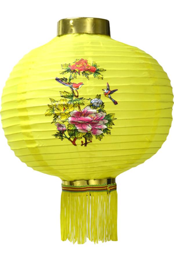 Lanterne chinoise décorée 20 cm