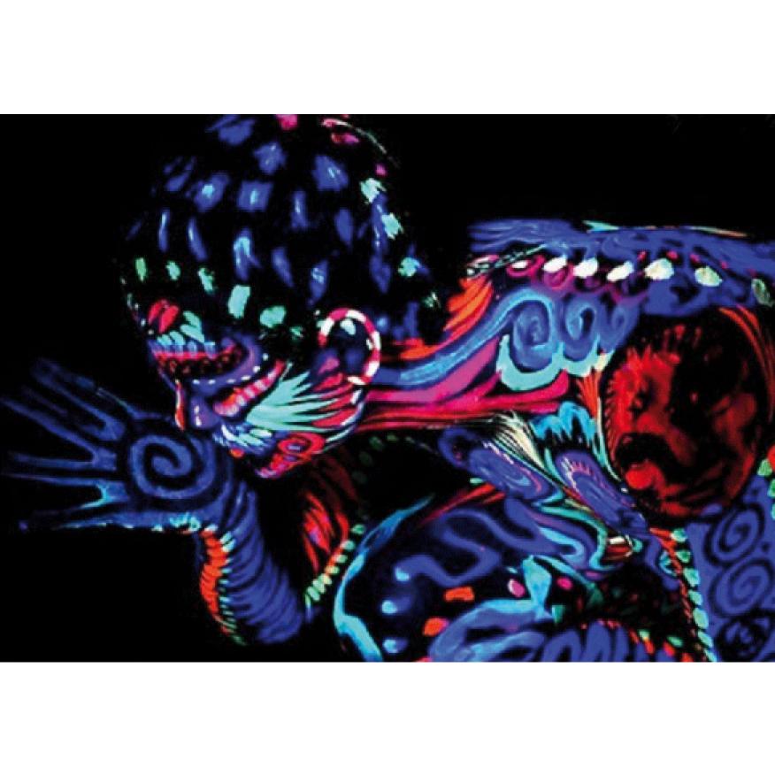 Barre lumière noire UV à LED 6X3W