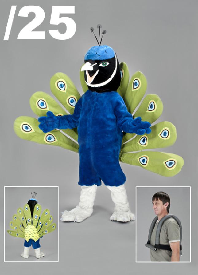 Mascottes : volatiles (24 au choix)