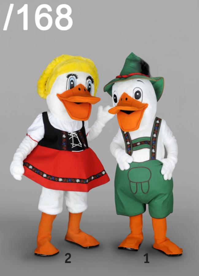 Mascottes : Personnages divers (15 au choix)