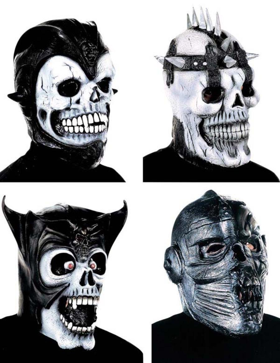 Masque souple tête de mort